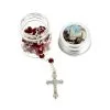 Rosario Profumato In Barattolo Vetro Madonna Di Fatima Grano 4 Mm