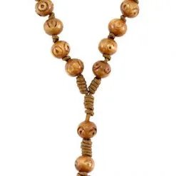 Rosario In Legno Naturale Legatura Seta Grano 6 Mm -Sconto Rosari Fai da Te in Italia 2700058 rosario in ulivo legatura seta grano mm 6 3 550x550 1