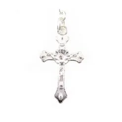 Rosario In Metallo Grano Tondo 3 Mm -Sconto Rosari Fai da Te in Italia 2700061 a rosario in metallo grano tondo mm 3 550x550w