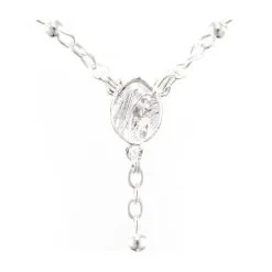 Rosario In Metallo Grano Tondo 3 Mm -Sconto Rosari Fai da Te in Italia 2700061 b rosario in metallo grano tondo mm 3 550x550w