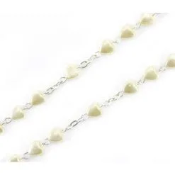 Rosario Perla Cuore Grano 6 Mm -Sconto Rosari Fai da Te in Italia 2700072 d rosario perla cuore grano mm 6 550x550w