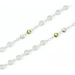 Rosario Di Santa Brigida In Vetro Grano 6 Mm -Sconto Rosari Fai da Te in Italia 2700073 d corona da rosario di santa brigida in vetro mm 6 550x550w