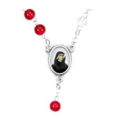 Rosario Divina Misericordia In Vetro Grano 6 Mm -Sconto Rosari Fai da Te in Italia 2700074 c corona da rosario della divina misericordia in vetro mm 6 550x550w