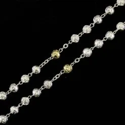 Rosario Di Santa Teresa Con Rose Grano 6 Mm -Sconto Rosari Fai da Te in Italia 2700084 rosario di santa teresa con rose grano mm 6c 550x550 1