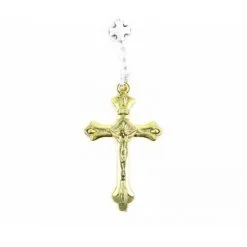 Rosario Croce Celtica In Metallo Grano 6 Mm -Sconto Rosari Fai da Te in Italia 2700086 rosario croce celtica in metallo grano mm 6e 550x550 1