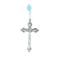 Rosario Missionario In Plastica Grano 7x5 Mm -Sconto Rosari Fai da Te in Italia 2700095 a corona da rosario missionaria in plastica mm 7x5 550x550w