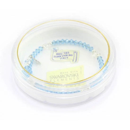 Rosario A Bracciale Miracolosa In Argento 925° Grano Swarowski 2 Rosario A Bracciale Miracolosa In Argento 925° Grano Swarowski - immagine 2