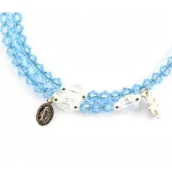 Rosario A Bracciale Miracolosa In Argento 925° Grano Swarowski 6 Rosario A Bracciale Miracolosa In Argento 925° Grano Swarowski -Sconto Rosari Fai da Te in Italia 27100104 b 550x550w