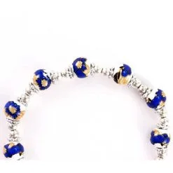 Rosario A Bracciale Elastico Ceramica Grano 8 Mm -Sconto Rosari Fai da Te in Italia 27100191 rosario a bracciale ceramica madonna di lourdes grano 8 mmc 550x550w