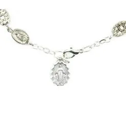 Rosario A Bracciale Medaglia Miracolosa Grano 6x4 Mm -Sconto Rosari Fai da Te in Italia 271004 a rosario a bracciale medaglia miracolosa grano mm 6x4 550x550w