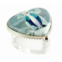 Scatolina In Plastica Madonna Miracolosa 2,5x5,5x4,5 Cm