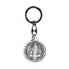 Portachiavi San Benedetto Argentato 3,8x9 Cm