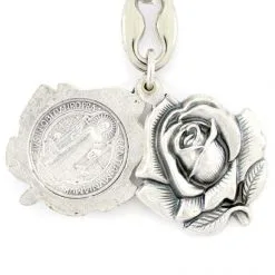 Portachiavi San Benedetto Rosa Apribile 3x8 Cm