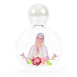 Bottiglietta Vetro Serigrafata Madonna Di Fatima 5x7 Cm