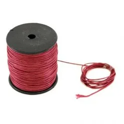 Laccio Cerato Rosso Rubino 100 Metri Spessore 1,2 Mm