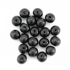 Grano Tondo Legno Nero 8 Mm 2000 Pezzi