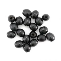Grano Ovale Legno Nero 8x7 Mm 5000 Pezzi