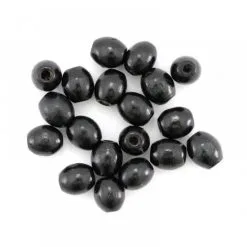 Grano Ovale Legno Nero 9x8 Mm 10000 Pezzi