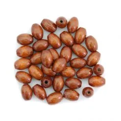 Grano Ovale Legno Naturale 10x15 Mm 10000 Pezzi