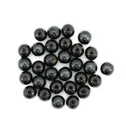 Grano Tondo Legno Nero 10 Mm 5000 Pezzi