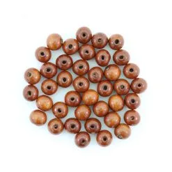 Grano Tondo Legno Naturale 10 Mm 2000 Pezzi