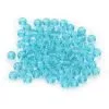 Grano Tondo In Vetro Celeste Diametro 4 Mm 13000 Pezzi