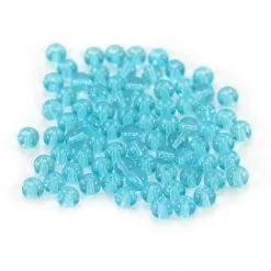 Grano Tondo In Vetro Celeste Diametro 4 Mm 13000 Pezzi