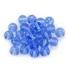 Grano Tondo In Vetro Azzurro Diametro 6 Mm 2900 Pezzi