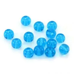 Grano Tondo In Vetro Blu Diametro 6 Mm 2900 Pezzi
