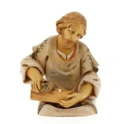 Busto San Giuseppe Falegname Polietilene 13 Cm