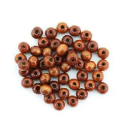 Grano Tondo Legno Naturale 7 Mm 2000 Pezzi