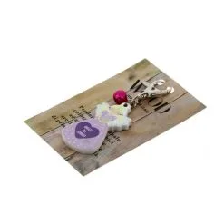 Portachiavi Angelo Legno Colorato 9 Cm -Sconto Rosari Fai da Te in Italia portachiavi angelo legno colorato 9 cmb 550x550 1