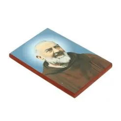 Quadretto San Pio Stampa Su Legno 10x15 Cm -Sconto Rosari Fai da Te in Italia quadretto san pio stampa su legno 10x15 cm13600499c 550x550 1