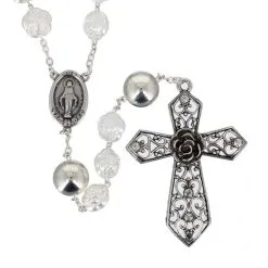 Rosario Capoletto Grani Rose Plastica Grano 16 Mm