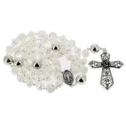 Rosario Capoletto Grani Rose Plastica Grano 16 Mm -Sconto Rosari Fai da Te in Italia rosario capoletto grani rose plastica grano 16 mm 27000574e 550x550 1