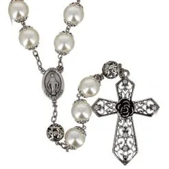 Rosario Capoletto Simil Perla Miracolosa Grano 20 Mm