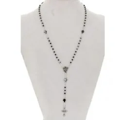 Rosario Collana Cubetti Ematite Grano 3 Mm -Sconto Rosari Fai da Te in Italia rosario collana cubetti ematite grano 3 mm 27000576e 550x550 1