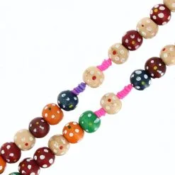 Rosario Collana Legno Corda Multicolor Grano 9 Mm -Sconto Rosari Fai da Te in Italia rosario collana legno corda multicolore grano 9 mm27000583e 550x550 1