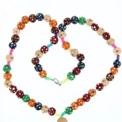 Rosario Collana Legno Corda Multicolor Grano 9 Mm -Sconto Rosari Fai da Te in Italia rosario collana legno corda multicolore grano 9 mm27000583f 550x550 1