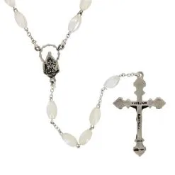 Rosario Madreperla Argento 925 Grano 5x8 Mm -Sconto Rosari Fai da Te in Italia rosario madreperla argento 925 grano 5x8 mm 27000553e 550x550 1