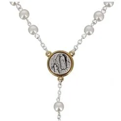 Rosario Perle Vetro Madonna Di Lourdes Grano 6 Mm -Sconto Rosari Fai da Te in Italia rosario perle vetro madonna di lourdes grano 6 mm 27000544b 550x550 1