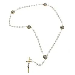 Rosario Perle Vetro Madonna Di Lourdes Grano 6 Mm -Sconto Rosari Fai da Te in Italia rosario perle vetro madonna di lourdes grano 6 mm 27000544e 550x550 1