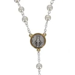 Rosario Perle Vetro Madonna Miracolosa Grano 6 Mm -Sconto Rosari Fai da Te in Italia rosario perle vetro madonna miracolosa grano 6 mm 27000546b 550x550 1
