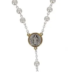 Rosario Perle Vetro San Benedetto Grano 6 Mm 7 Rosario Perle Vetro San Benedetto Grano 6 Mm -Sconto Rosari Fai da Te in Italia rosario perle vetro san benedetto grano 6 mm 27000547b 550x550 1