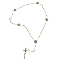 Rosario Perle Vetro San Benedetto Grano 6 Mm 9 Rosario Perle Vetro San Benedetto Grano 6 Mm -Sconto Rosari Fai da Te in Italia rosario perle vetro san benedetto grano 6 mm 27000547e 550x550 1