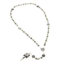 Rosario San Benedetto Perla Avorio Grano 8 Mm 9 Rosario San Benedetto Perla Avorio Grano 8 Mm -Sconto Rosari Fai da Te in Italia rosario san benedetto perla avorio grano 8 mm 27000560e 550x550 1