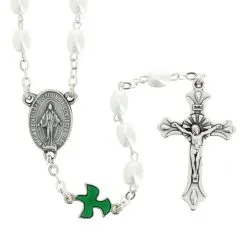 Rosario Similperla Pater Colombe Grano 5x7 Mm