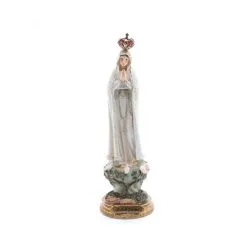 Statua Madonna Di Fatima In Resina 33 Cm
