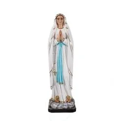 Statua Madonna Di Lourdes In Resina 100 Cm