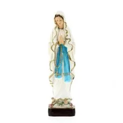 Statua Madonna Di Lourdes Polietilene 15 Cm